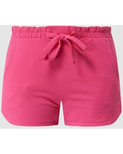 Esprit Shorts mit Tunnelzug - Pink