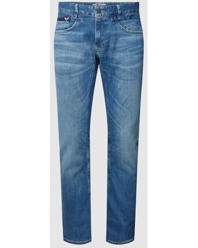 PME LEGEND Jeans im 5-Pocket-Design Modell 'Commander' - Blau