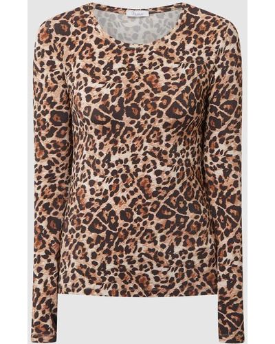Princess Goes Hollywood Longsleeve mit Leopardenmuster - Mehrfarbig