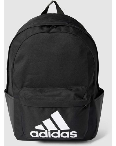 adidas Originals Rucksack mit Label-Detail Modell 'BOS' - Schwarz