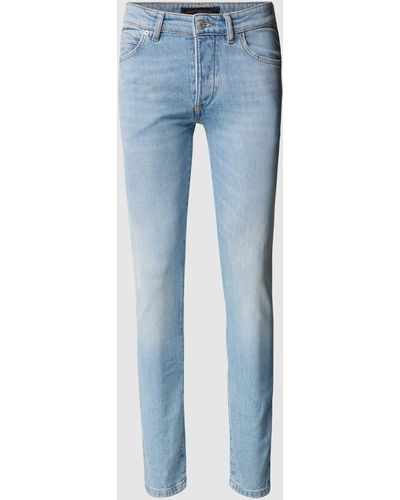 DRYKORN Jeans In Used-look, Model 'jaz' - Blauw