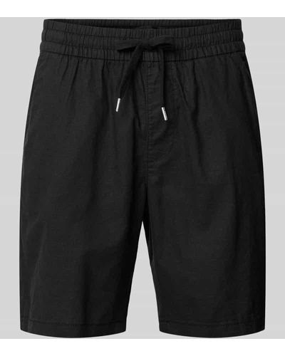 Matíníque Shorts mit elastischem Bund Modell 'barton' - Schwarz
