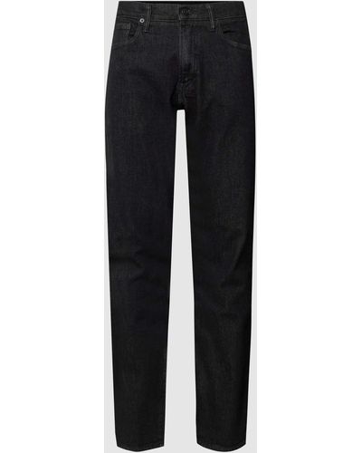 Polo Ralph Lauren Jeans mit Knopfverschluss Modell 'PARKSIDE' - Schwarz