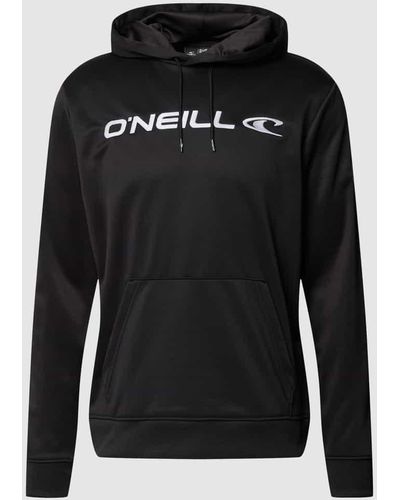 O'neill Sportswear Hoodie mit Label-Stitching Modell 'RUTILE' - Schwarz