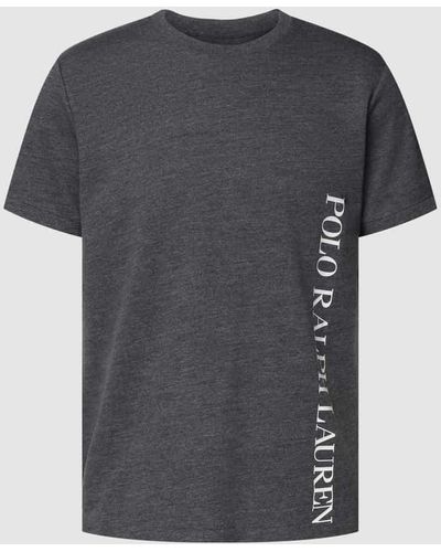 Polo Ralph Lauren T-Shirt mit Label-Print Modell 'LOOPBACK' - Mehrfarbig
