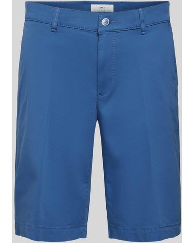 Brax Regular Fit Chino-Shorts mit Gesäßtaschen Modell 'BOZEN' - Blau
