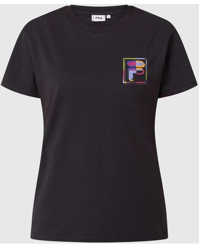 Fila T-shirt Met Logoprint - Zwart