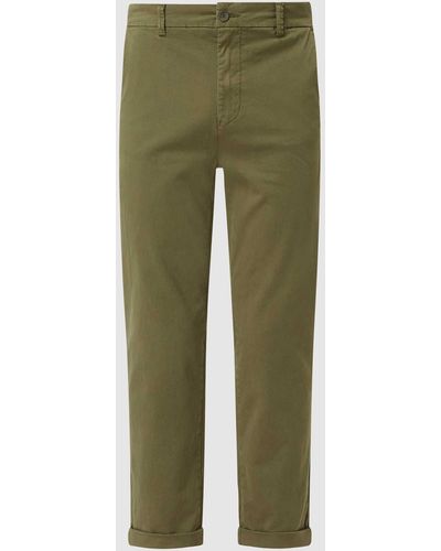 Only & Sons Regular Fit Chino Met Stretch - Groen