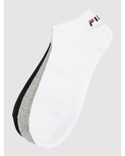 Fila Sneakersocken mit Stretch-Anteil im 6er-Pack - Weiß