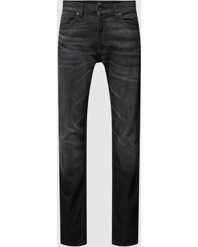 BOSS Slim Fit Jeans - Zwart
