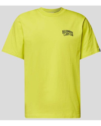 BBCICECREAM T-Shirt mit Label-Prints - Gelb