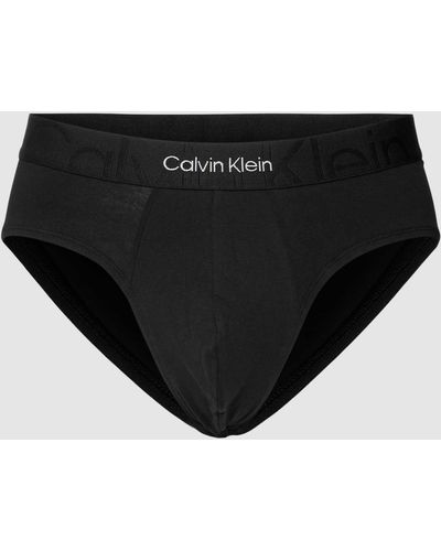 Calvin Klein Slip mit Logo-Bund Modell 'Brief' - Mehrfarbig