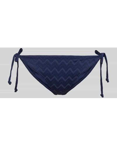 Roxy Bikini-Hose mit seitlichen Schnürungen Modell 'CURRENT COOLNESS' - Blau
