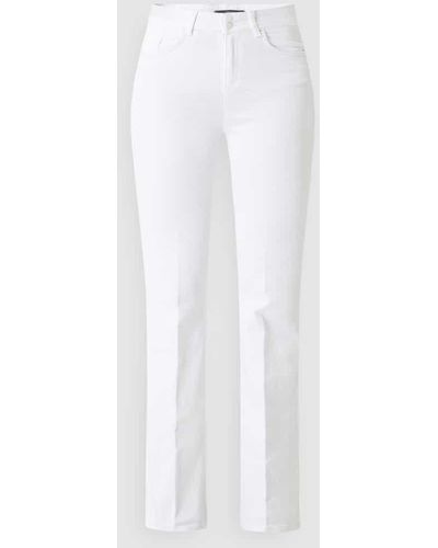 Esprit Flared Cut Jeans mit Stretch-Anteil - Weiß