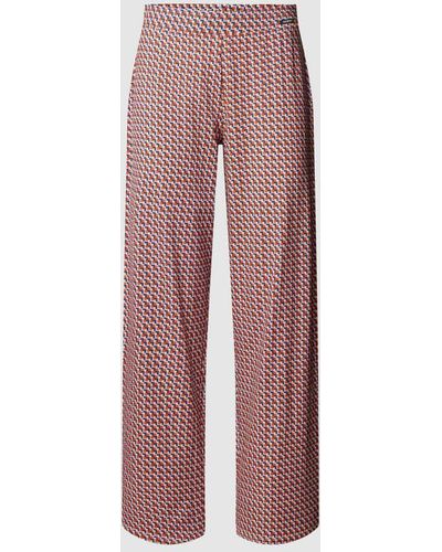 SKINY Pyjama-Hose mit Allover-Muster - Lila