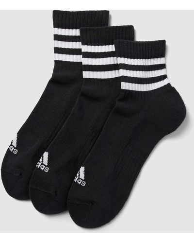 adidas Originals Socken mit Label-Details im 3er-Pack - Schwarz