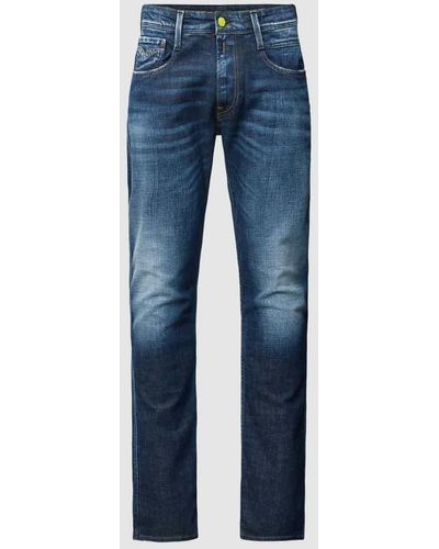 Replay Jeans im 5-Pocket-Design Modell 'ANBASS' - Blau