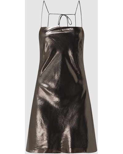 Calvin Klein Mini-jurk In Metallic Look