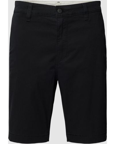 Levi's Chino-Shorts mit französischen Eingrifftaschen - Schwarz