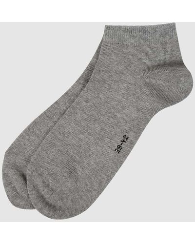 FALKE Socken mit Stretch-Anteil Modell 'Happy' - Grau