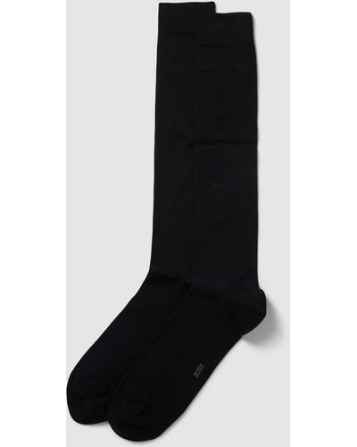 BOSS Sokken Met Ribboord - Zwart