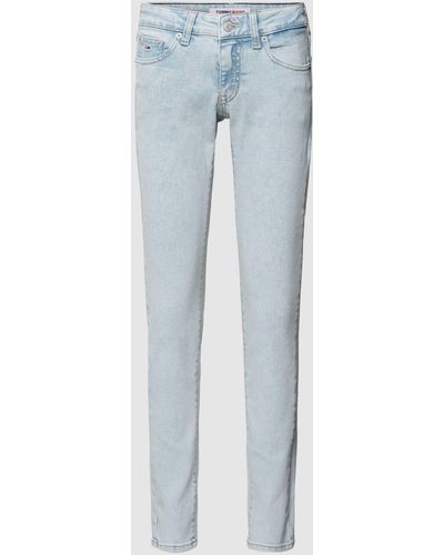 Tommy Hilfiger Skinny Fit Jeans Met 5-pocketmodel - Blauw