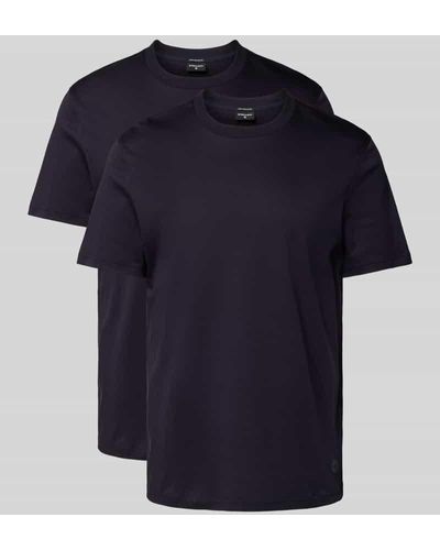 Strellson T-Shirt mit Rundhalsausschnitt Modell 'Pepe' - Blau