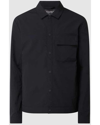 Esprit Jacke mit Reißverschlusstaschen - Schwarz