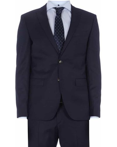 Tommy Hilfiger Anzug mit 2-Knopf-Sakko - Blau