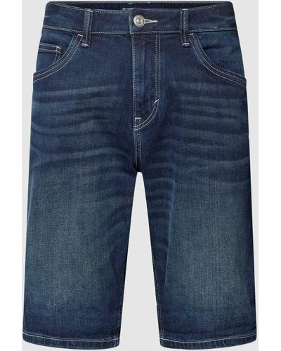 Tom Tailor Korte Jeans - Blauw