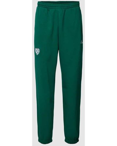 adidas Sweatpants mit elastischem Bund - Grün