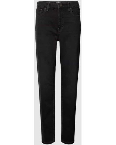 Esprit Straight Leg Jeans im 5-Pocket-Design - Schwarz