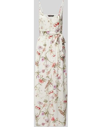 Vero Moda Maxikleid mit floralem Print Modell 'EASY JOY' - Weiß