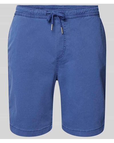 Urban Classics Regular Fit Shorts mit elastischem Bund - Blau