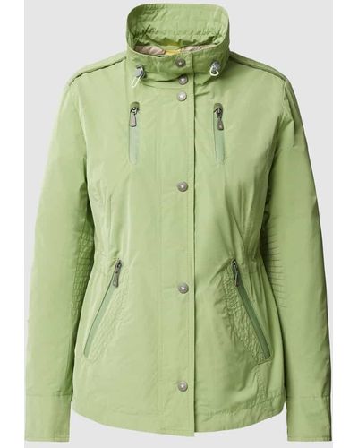 GIL BRET Jacke mit Reißverschlusstaschen - Grün
