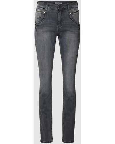 Brax Jeans mit 5-Pocket-Design Modell 'SHAKIRA' - Grau