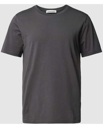 ARMEDANGELS T-Shirt im unifarbenen Design Modell 'JAAMES' - Schwarz
