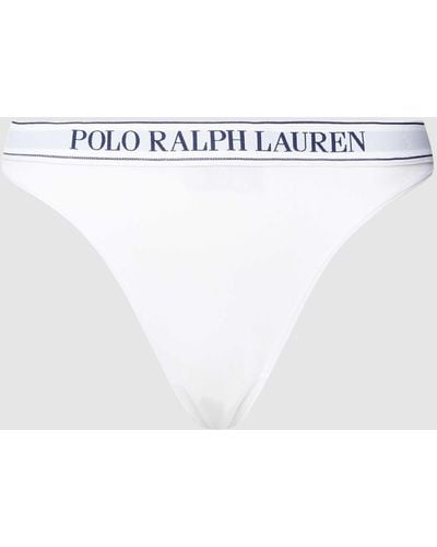Polo Ralph Lauren String Met Elastische Band - Wit