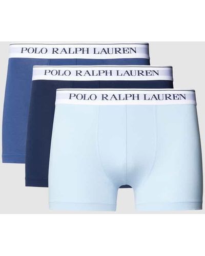 Polo Ralph Lauren Trunks mit Eng anliegende Passform - Blau