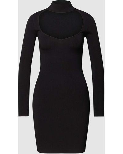 Gina Tricot Mini-jurk Met Cut-out - Zwart