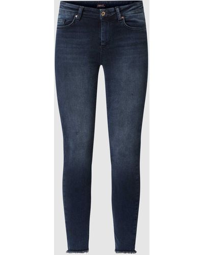 ONLY Slim Fit Jeans Met Stretch - Blauw