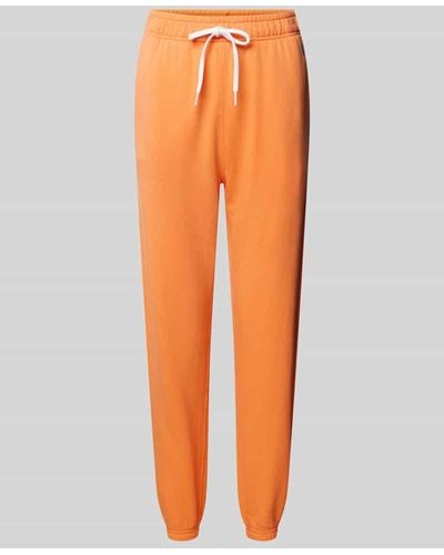 Polo Ralph Lauren Regular Fit Sweatpants mit Logo-Stitching - Orange