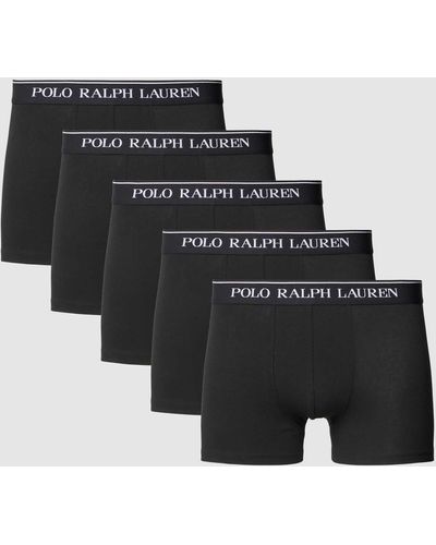 Polo Ralph Lauren Boxershort Met Elastische Band Met Logo - Zwart