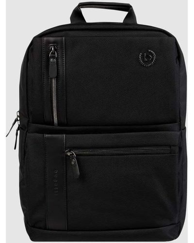 Bugatti Rucksack mit Laptopfach - Schwarz