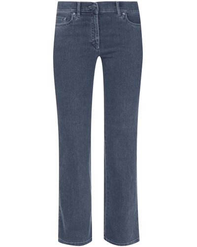 ZERRES Comfort Fit Jeans Met Stretch - Blauw