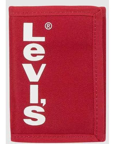Levi's Portemonnaie mit Logo - Rot