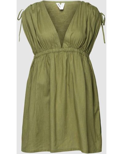Roxy Mini-jurk Met Tailleband - Groen