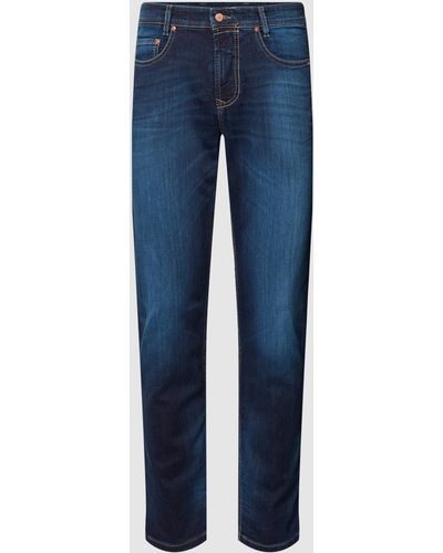 M·a·c Jeans im 5-Pocket-Design - Blau