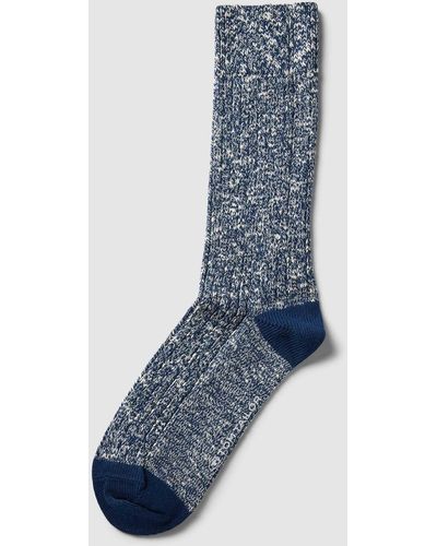 Tom Tailor Socken mit Label-Detail - Blau