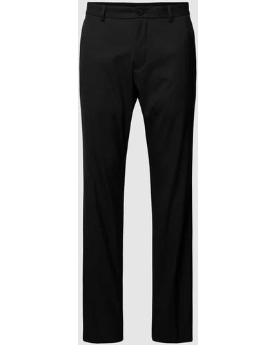 S.oliver Anzughose mit Eingrifftaschen Modell 'Pure' - Schwarz